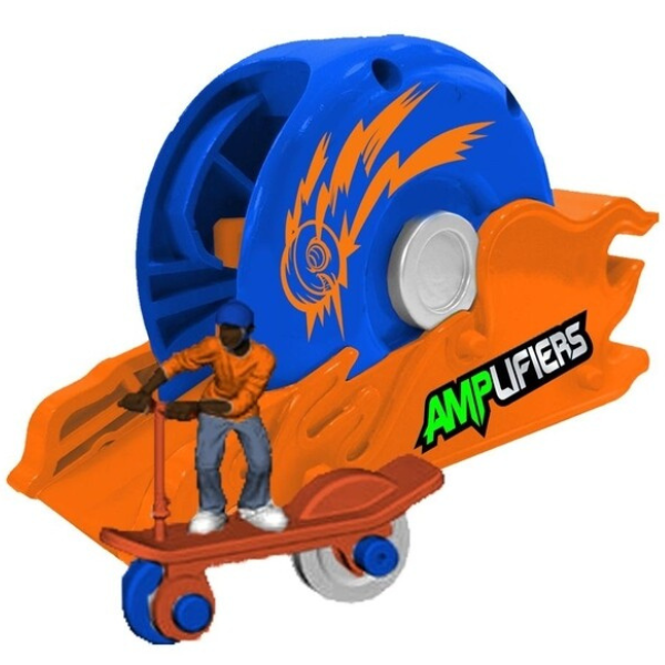 Set de joaca „Skateboard, trotinetă și lansator”