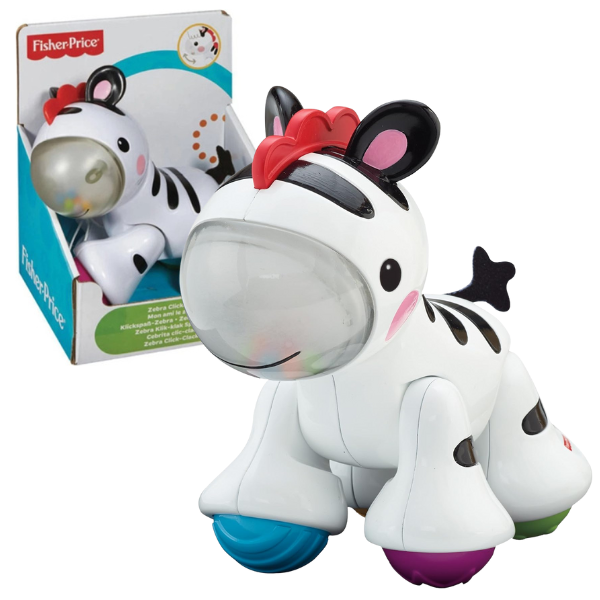 Fisher-Price Jucărie clicker „Animăluțe prieteni”, 3 modele