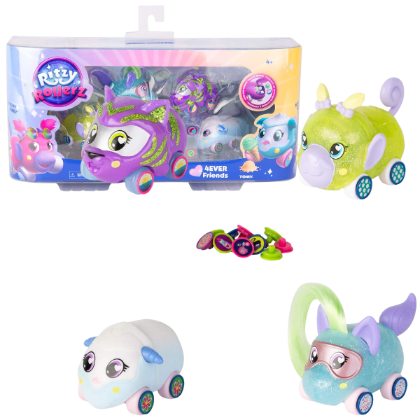 Set de mașinuțe Ritzy Rollerz „Prieteni pentru totdeauna”