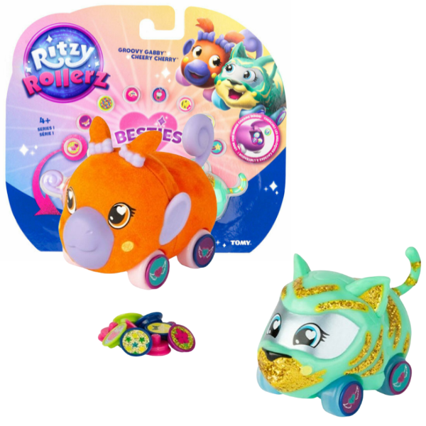 Set de figurine Ritzy Rollerz „Gabby și Cireș..