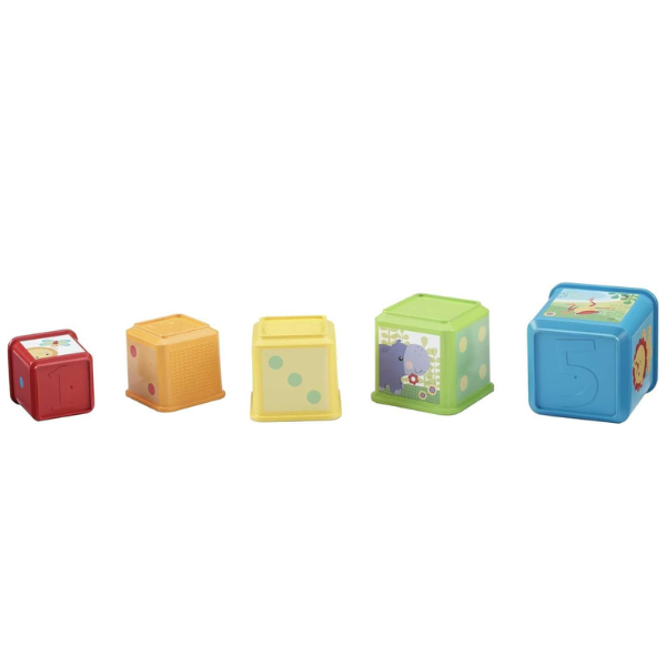 Fisher-Price Пирамидка «Кубики со зверушками»