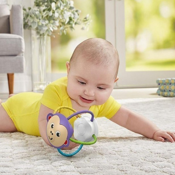 Fisher Price  Zornăitoare cu dentitie „Animăluț”, în asortiment