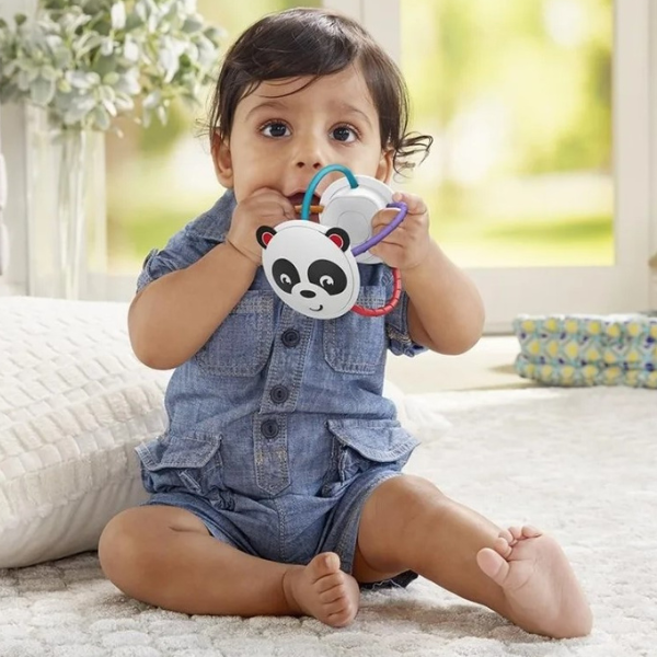 Fisher Price  Zornăitoare cu dentitie „Animăluț”, în asortiment