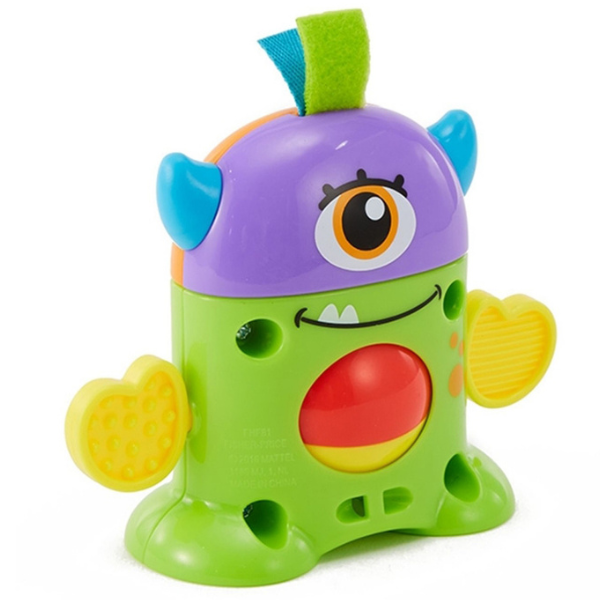 Fisher-Price Jucărie educativă „Mini monstru vesel”, 4 modele