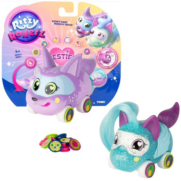 Set de figurine Ritzy Rollerz „Frenchy și Dan..