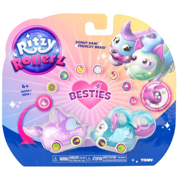 Set de figurine Ritzy Rollerz „Frenchy și Dani”