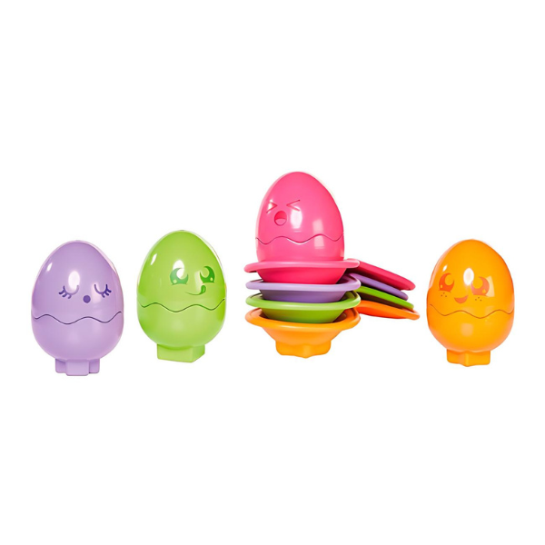Развивающая игрушка Tomy — Яркие яйца с ложками
