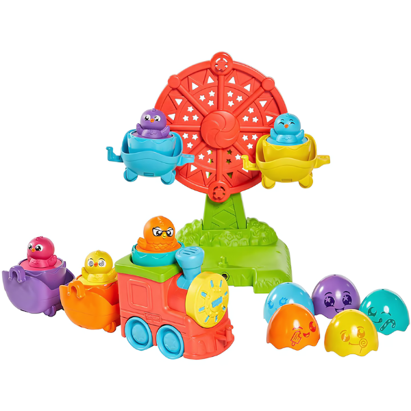 Игрушка 2 в 1 Tomy «Поезд с сюрпризными яйцами»