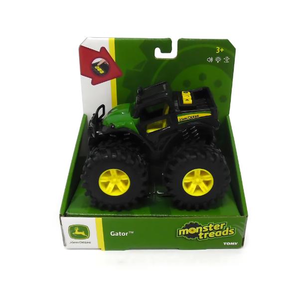 John Deere – Tractor Gator cu lumini și sunete, Tomy