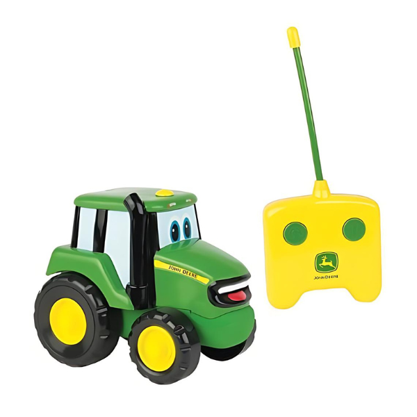 Tractorașul Johnny cu telecomandă – John Deere, Tomy