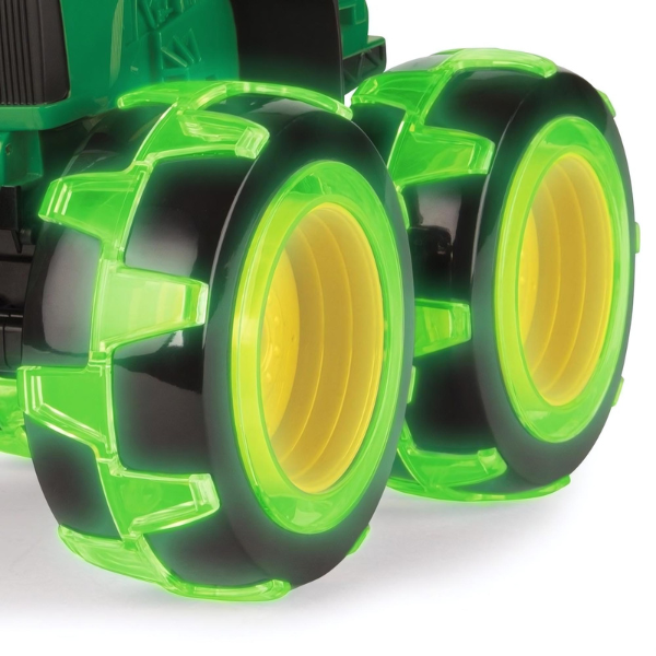 Tractor cu roți luminate – John Deere, Tomy
