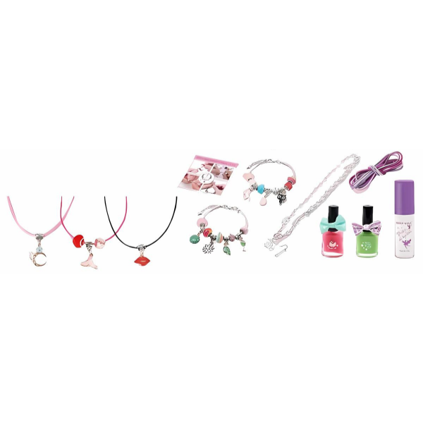 Set creativ cu accesorii pentru a crea bijuterii