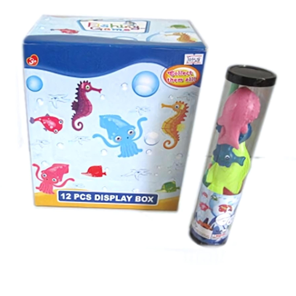 Setul colorat de jucării pentru baie Fishing Game Pescuit