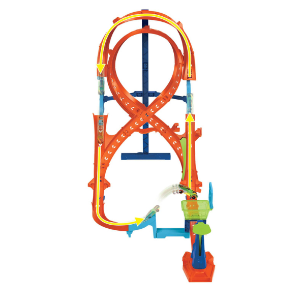 Set de Piste Hot Wheels Action Vertical-8 Jump
