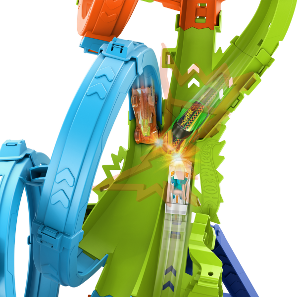 Set de Piste Hot Wheels Action 4-Loop Crash Out