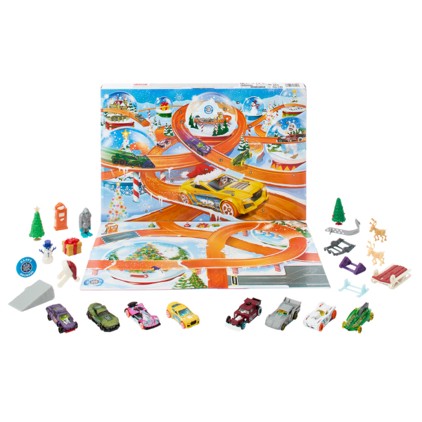 Calendarul Advent Hot Wheels 2024