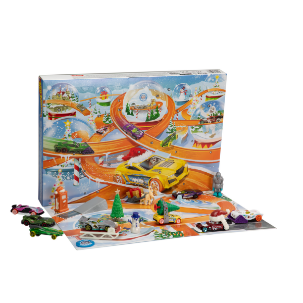 Calendarul Advent Hot Wheels 2024