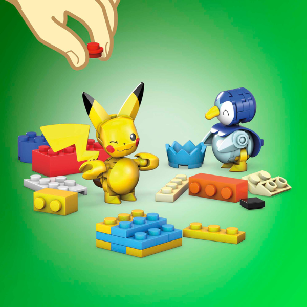 Calendar Advent Pokémon pe 24 zile cu set de construcție
