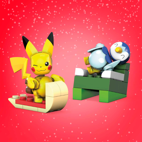Calendar Advent Pokémon pe 24 zile cu set de construcție