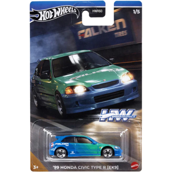 Set mașinuțe Hot Wheels HW Speed Graphics Series 1:64