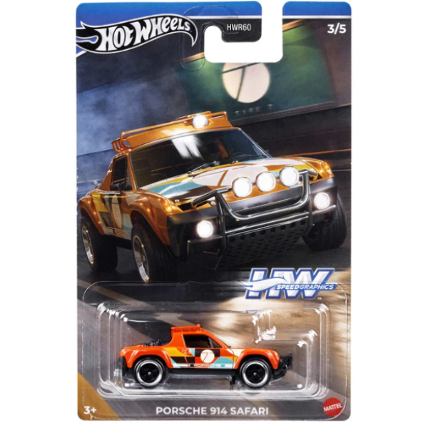 Set mașinuțe Hot Wheels HW Speed Graphics Series 1:64