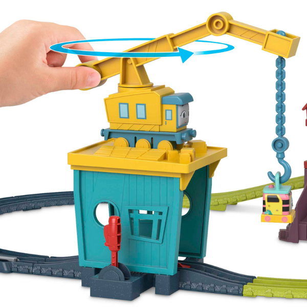 Set de tren și pistă Thomas & Friends cu alimentare cu baterii