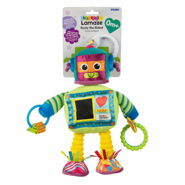 Jucăria educativă din pluș „Robotul Rusty”