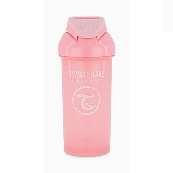 Cana cu Pai, Roz Pastel, 360 ml