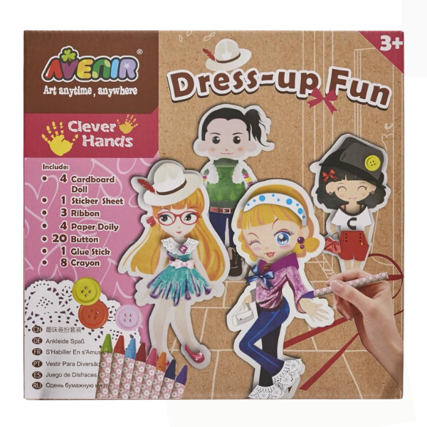 Cumpara  Kituri de creație - Set de creativitate „Îmbracă păpușile”..
