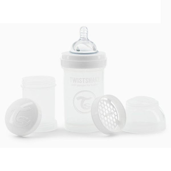 Biberon Anti-Colici, Alb Pastel, 330 ml, 0+ luni