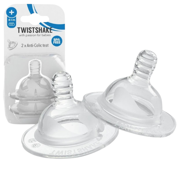 Set 2 tetine anticolici Twistshake, Plus, 6+ ..