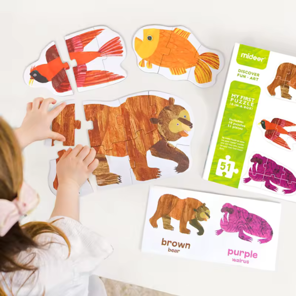 Primul Meu Puzzle ”Lumea lui Eric Carle”, 51 elem.