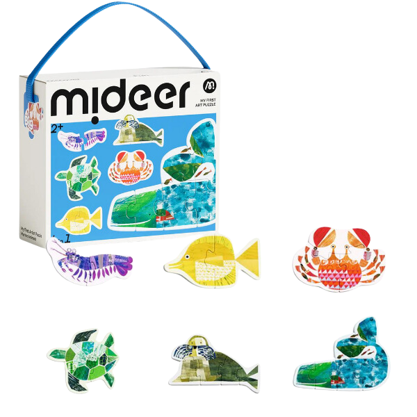 Primul Puzzle „Animale marine”, 6 în 1