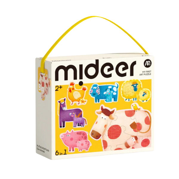 Primul Puzzle  „Animăluțe”, 6 în 1