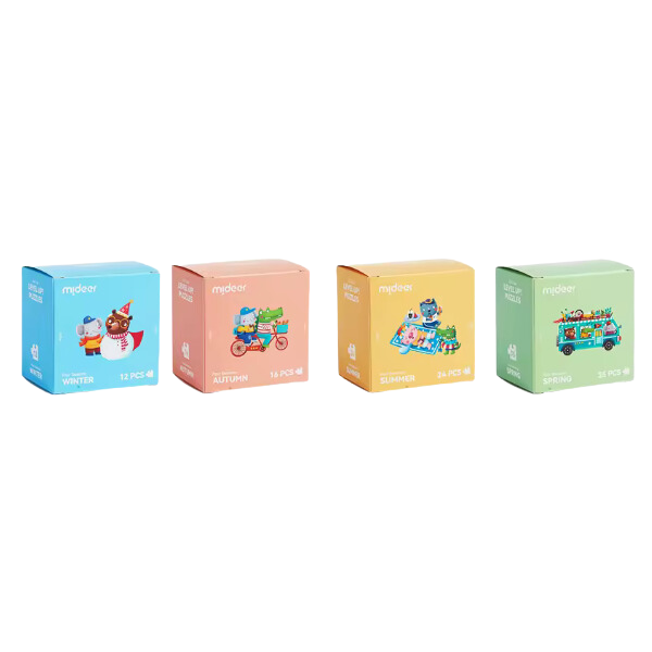 Seria de puzzle-uri „Cele Patru Anotimpuri”, 4 în 1