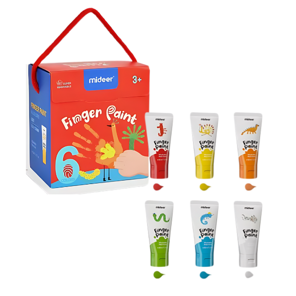 Cumpara  Creativitate - Set de vopsea pentru Pictura cu Degetele, 6 C..