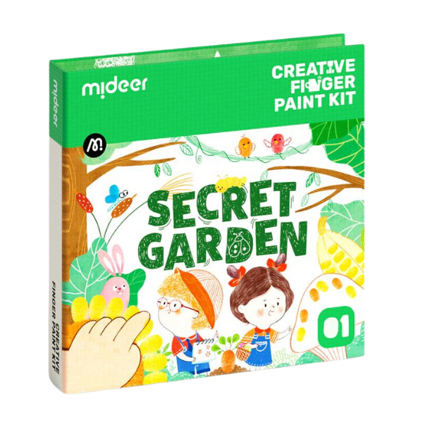 Set de Creație și Pictură cu Degetele „Grădina Secretă”