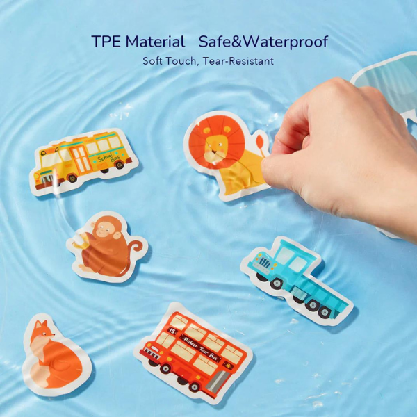 Set de Stickere Gelatinoase Reutilizabile „Trafic Aglomerat”