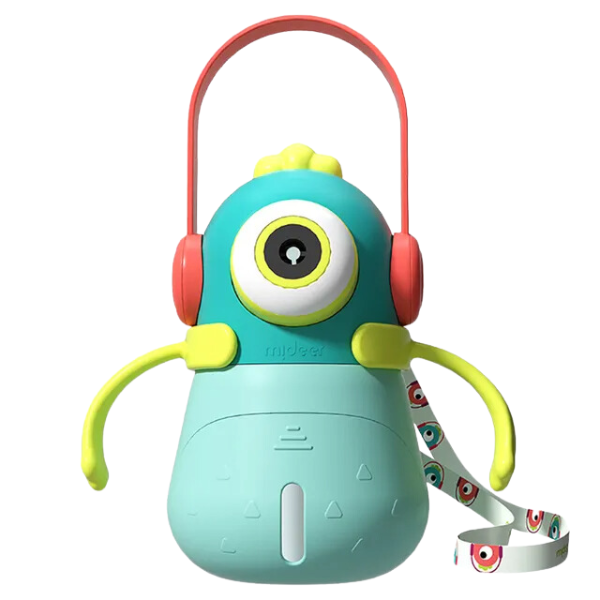 Generator de bule de săpun „Bubbles Monster”, cu lumină și sunet, albastru