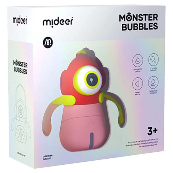 Генератор мыльных пузырей «Bubbles Monster», розовый