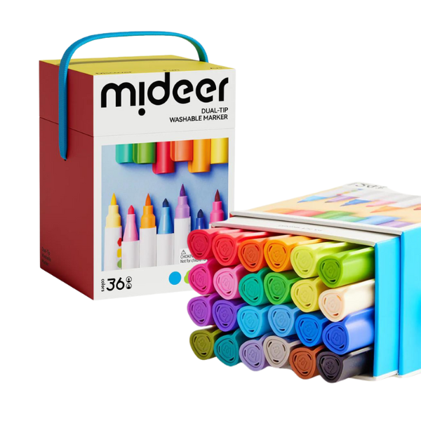 Cumpara  Creativitate - Set de markere lavabile cu 2 vârfuri, 36 culo..