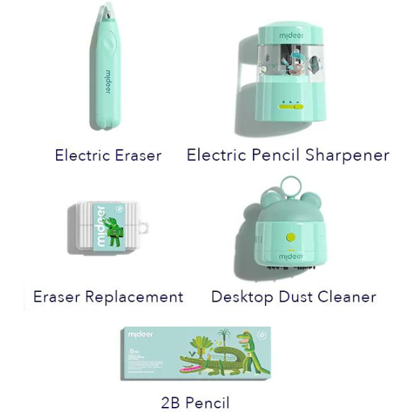 Set electric de papetărie „Citrus Glow”
