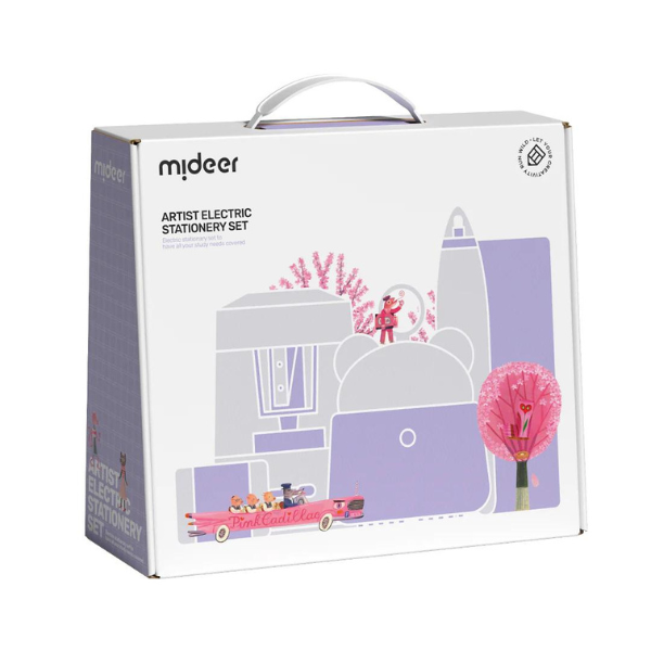 Set electric de papetărie „Candy Purple”