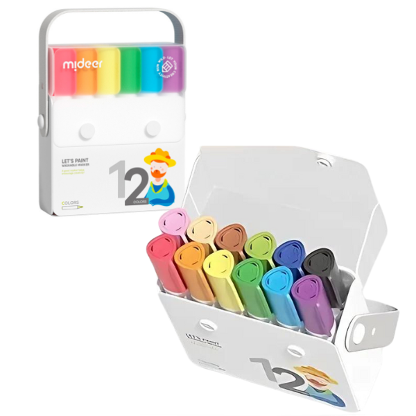 Cumpara  Creativitate - Set de markere lavabile, 12 culori..