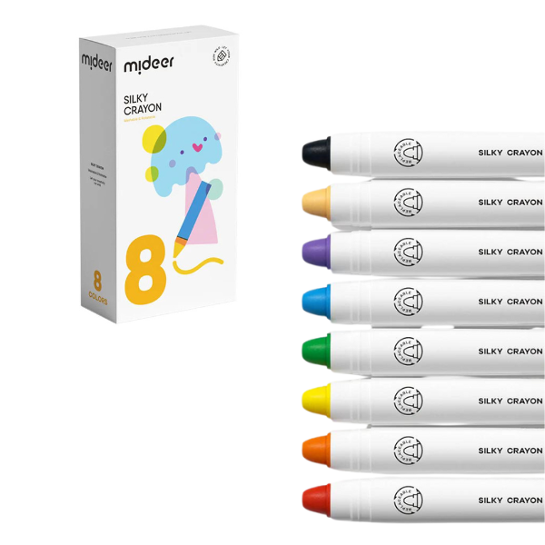 Cumpara  Creativitate - Set de creioane de ceară, 8 culori..