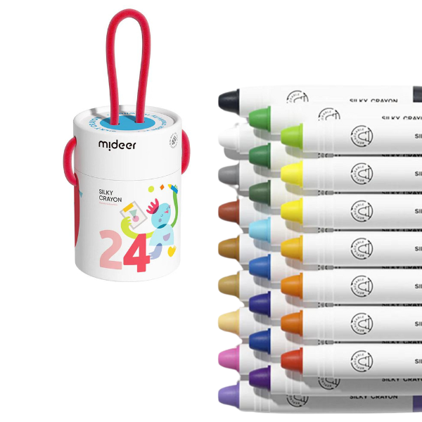 Cumpara  Creativitate - Set de creioane de ceară, 24 culori..