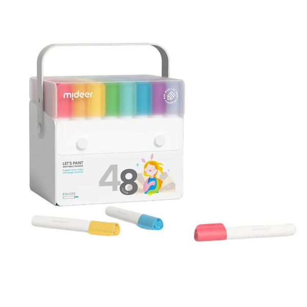 Cumpara  Creativitate - Set de markere lavabile, 48 culori..
