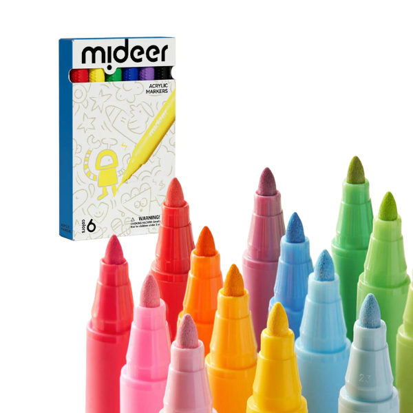Cumpara  Creativitate - Set de markere acrilice, 6 culori..