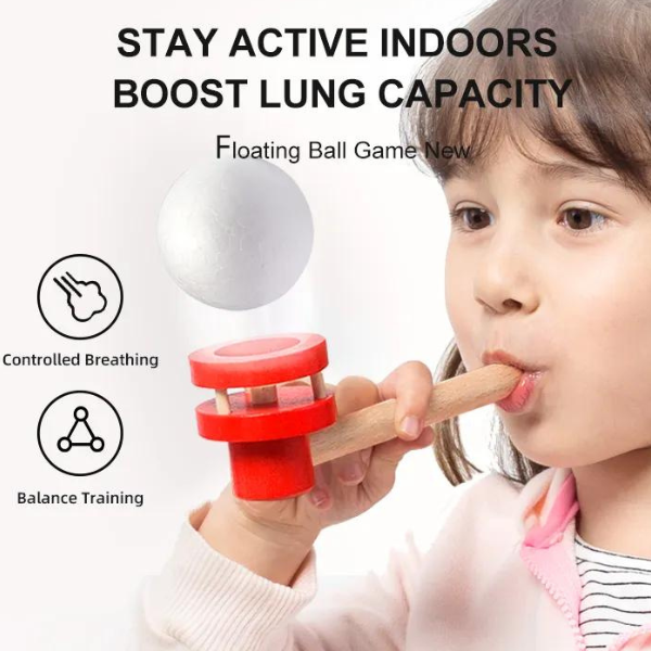 Set pentru exerciții respiratorii „Mingea plutitoare”