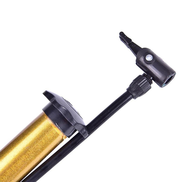 Pompă de mână metalică pentru minge/bicicletă